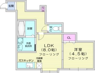 スティブルランチスの物件間取画像